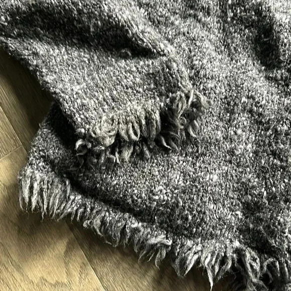 🔥woolrich🔥  | Grey knitted wool blend cardigan with hood Size Small - Picture 3 of 11